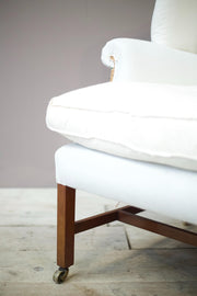 Early 20th century English wingback armchair - TallBoy Interiors
