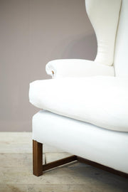 Georgian style wingback armchair - TallBoy Interiors