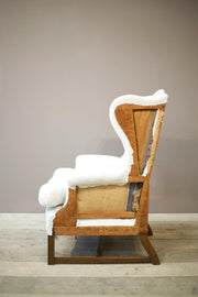 Georgian style wingback armchair - TallBoy Interiors