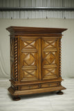 Antique 17th century French Walnut armoire