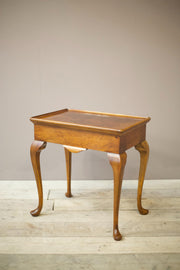 Early 20th century walnut low boy - TallBoy Interiors