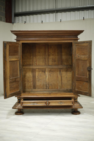 Antique 17th century French Walnut armoire