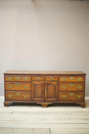 18th century oak dresser base - TallBoy Interiors