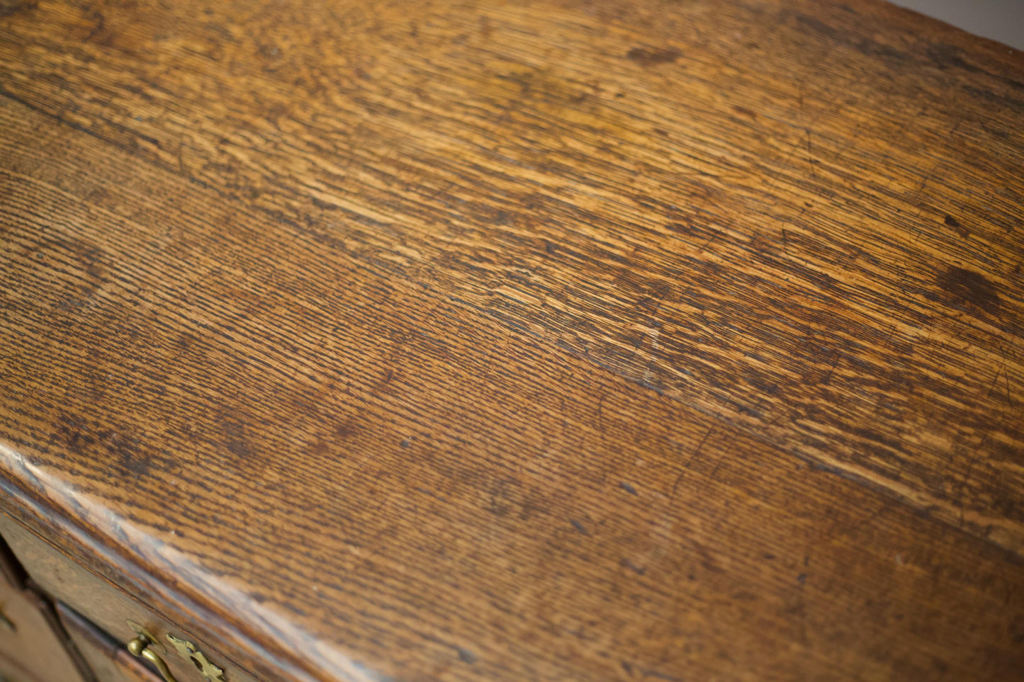 18th century oak dresser base