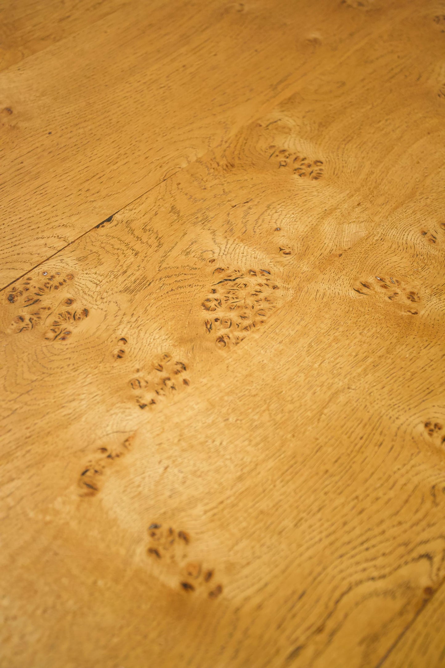 20th century traditionally made solid oak dining table