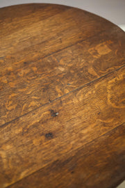 18th century oak circular side table - TallBoy Interiors