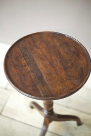 18th century small oak wine table - TallBoy Interiors