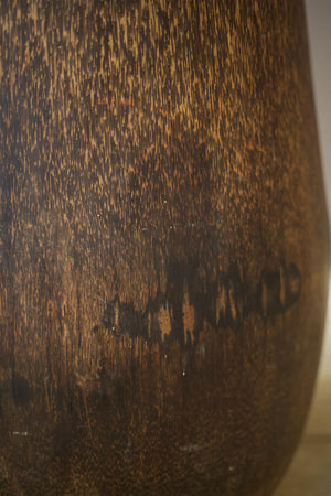 20th century African banana tree floor vase