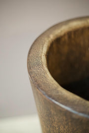 20th century African banana tree floor vase - TallBoy Interiors