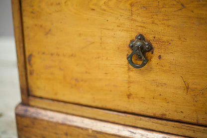 19th century Ash Aesthetic movement chest of drawers