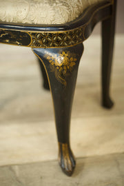 Pair of c.1900 Chinoiserie side chairs - TallBoy Interiors