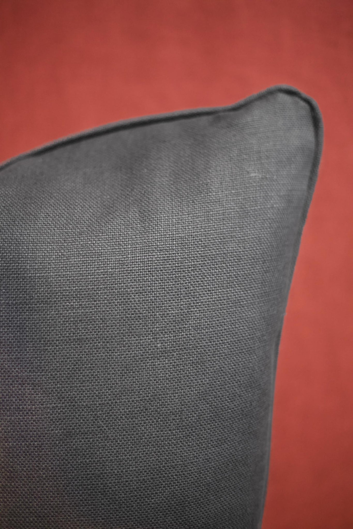 Black Linen scatter cushions - 20inch