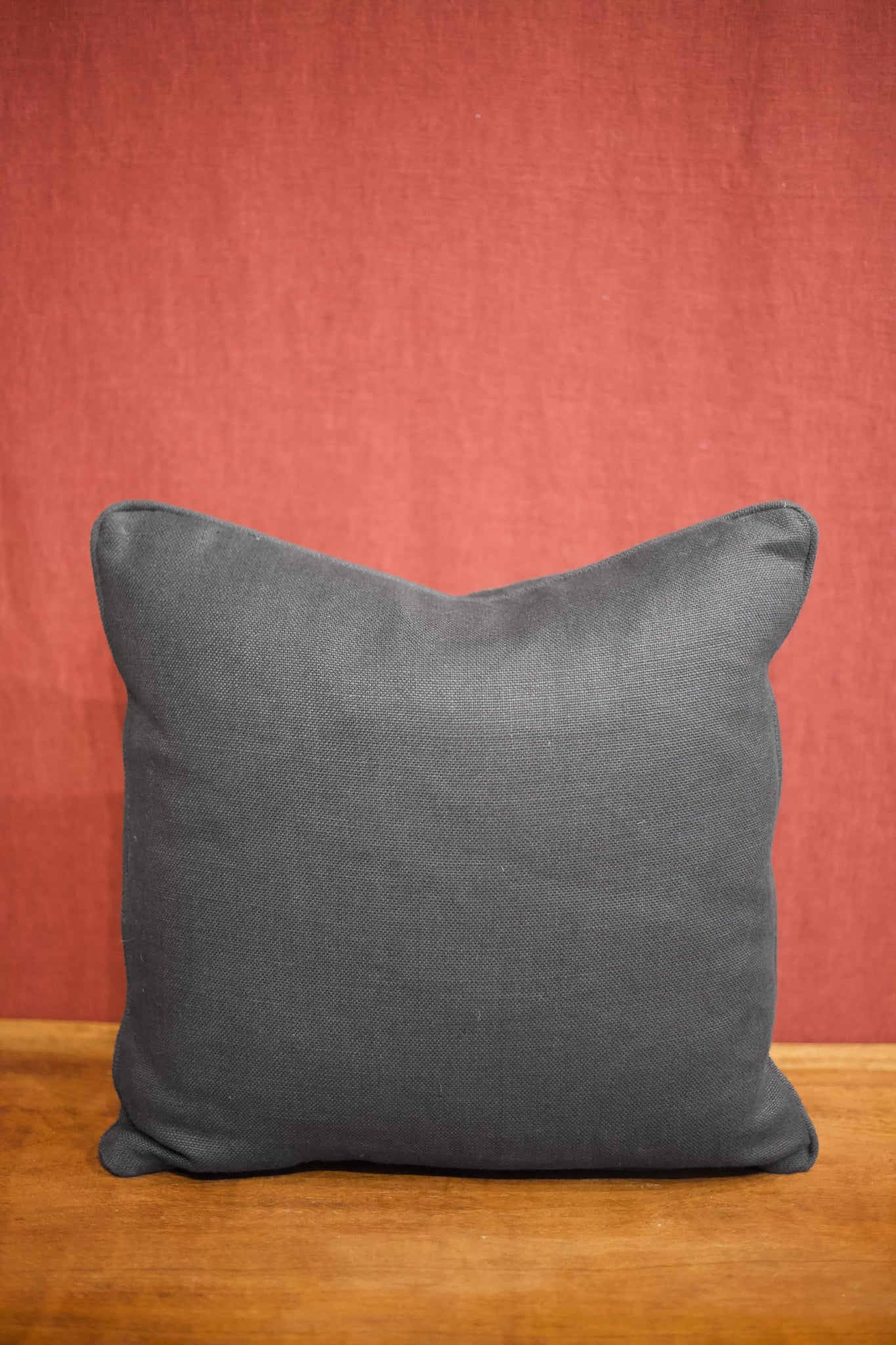 Black Linen scatter cushions - 18inch