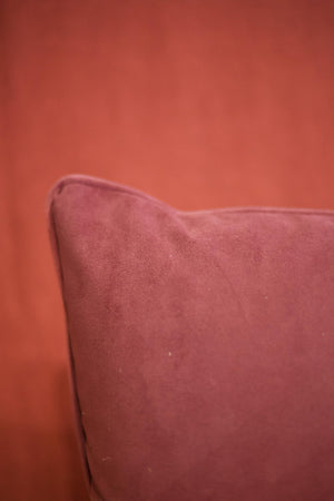 Indian red velvet scatter cushions - 20 inch
