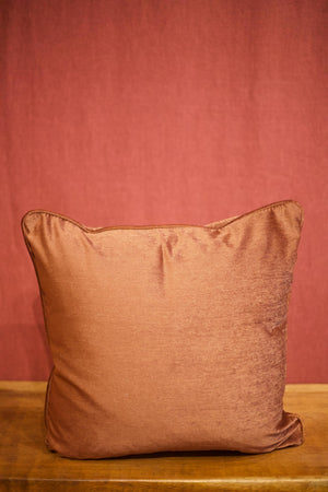 Copper metallic scatter cushions - 20 inch