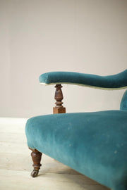19th century Open armchair by Hampton and sons - TallBoy Interiors