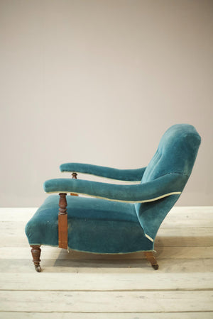 19th century Open armchair by Hampton and sons