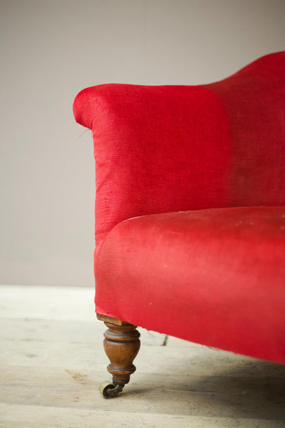 19th century Howard and sons style tub chair