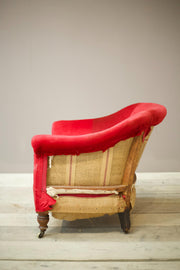 19th century Howard and sons style tub chair - TallBoy Interiors