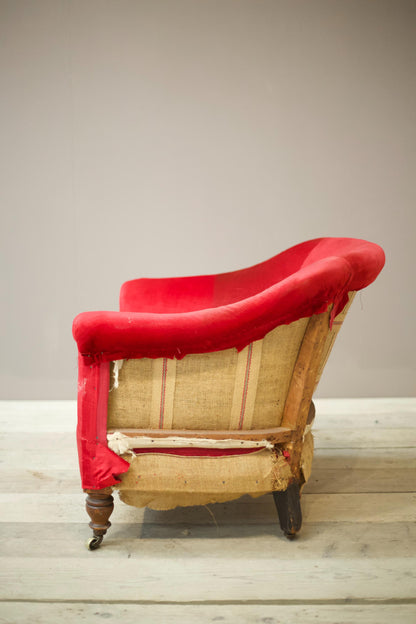 19th century Howard and sons style tub chair
