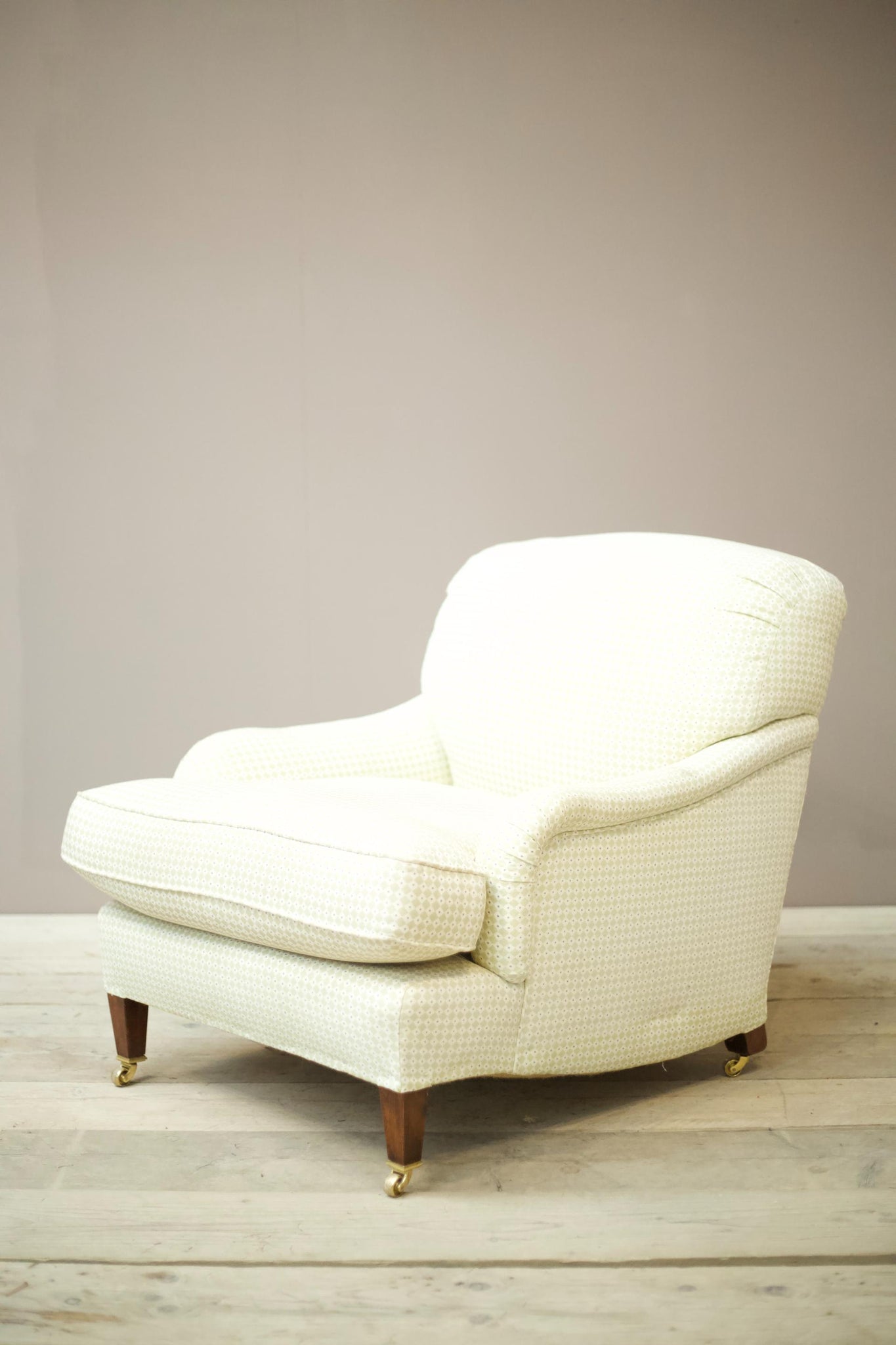 21st Century Bespoke made Howard style armchair by Sean Cooper
