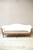 20th century Georgian style Camel backed sofa