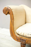 Regency period rosewood Chaise longue