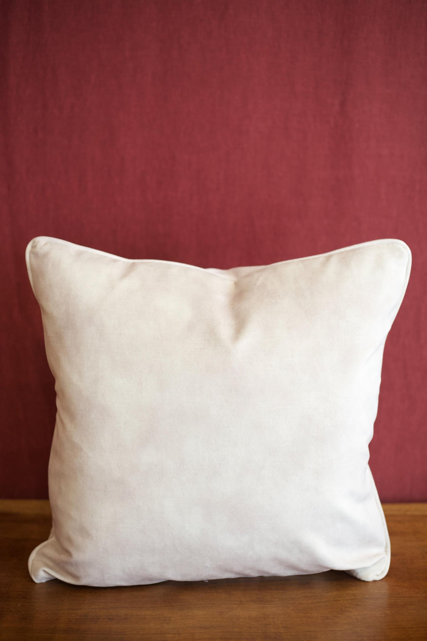 Mottled cloud velvet cushions - 20 inch