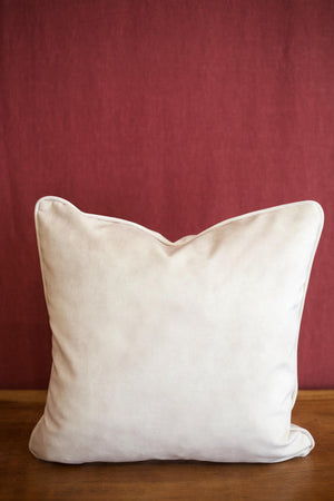 Mottled cloud velvet scatter cushions - 18 inch
