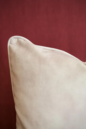 Mottled cloud velvet scatter cushions - 18 inch