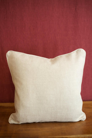 Flax linen scatter cushions - 18 inch