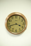 1940's Copper wall clock by Ferranti
