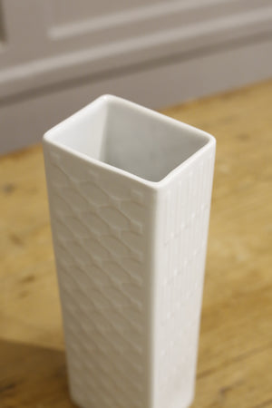 20th Century White porcelain vase #2 - TallBoy Interiors