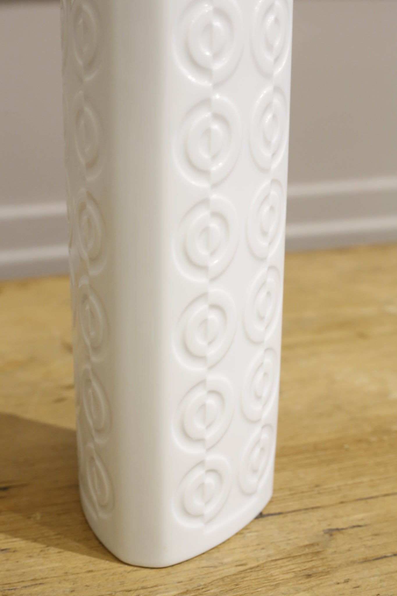 20th century German White porcelain vase #4 - TallBoy Interiors