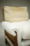 19th century Country house cushioned armchair