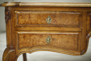 Antique Monumental 19th century burr walnut desk