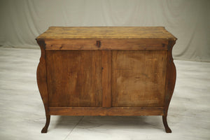Antique c.1920 Italian burr walnut chest of drawers
