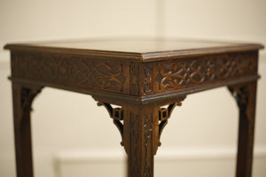 19th century Mahogany Chippendale side table - TallBoy Interiors