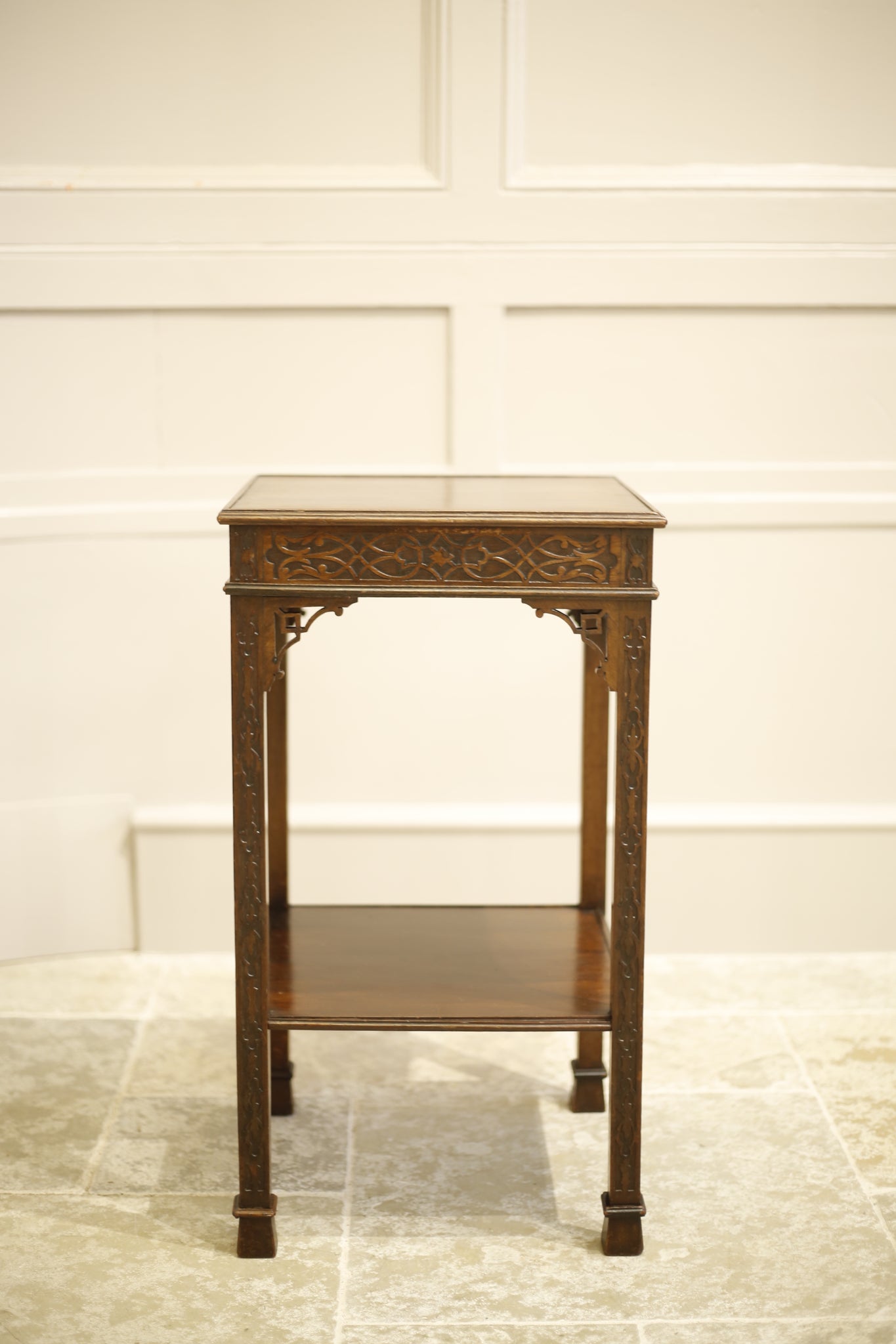 19th century Mahogany Chippendale side table - TallBoy Interiors