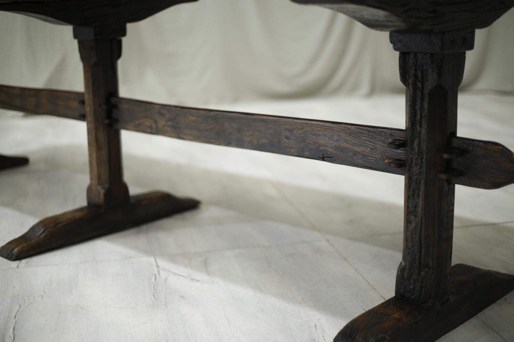 Antique 18th century refectory dining table