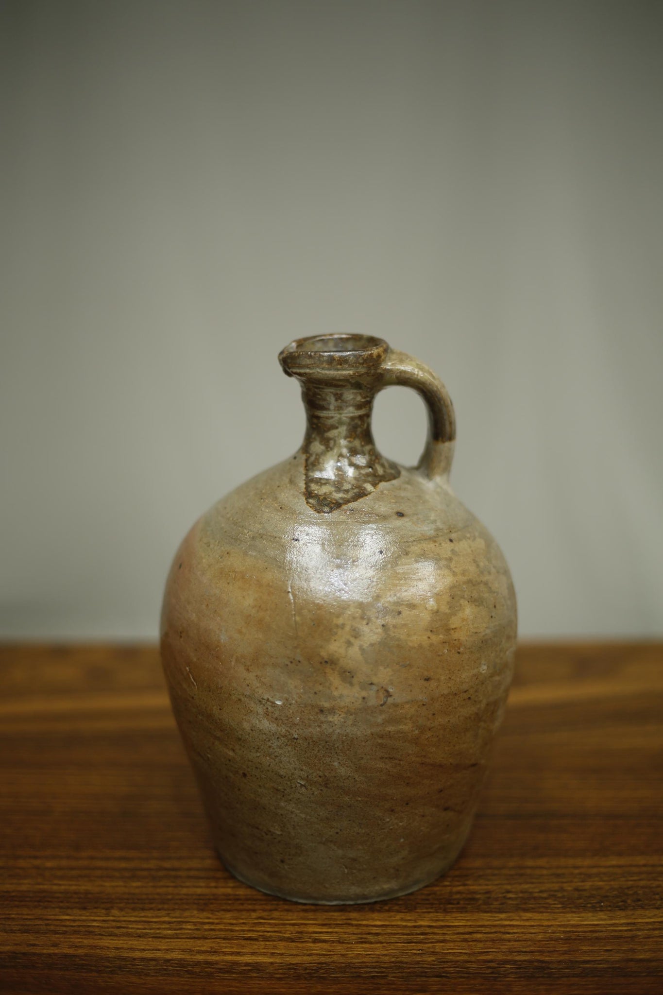 Early 20th century Nut oil jug No1