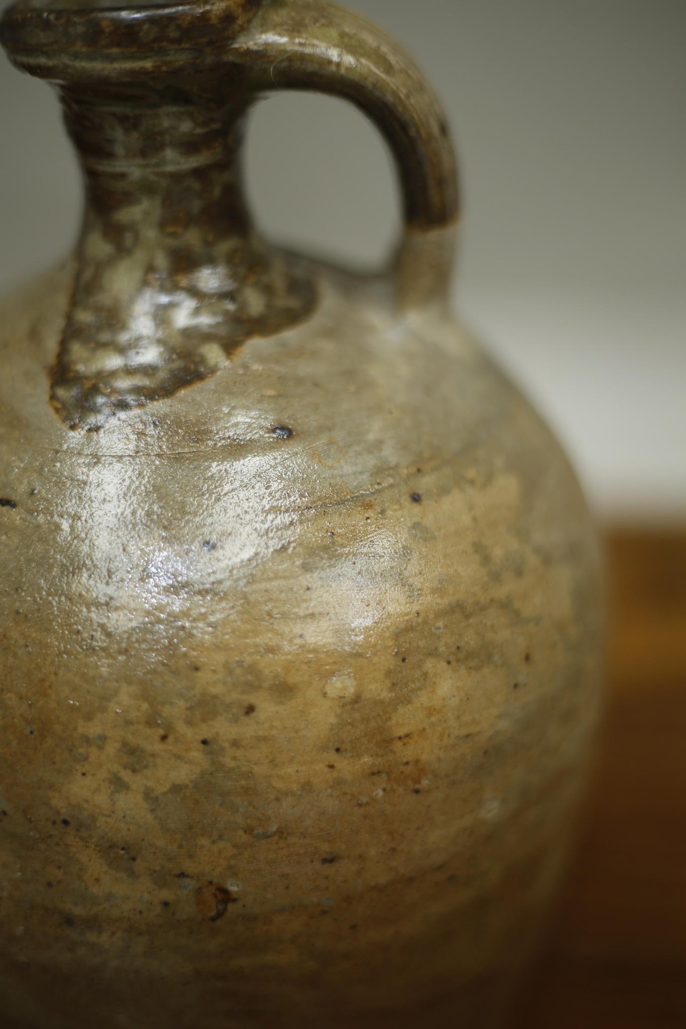 Early 20th century Nut oil jug No1