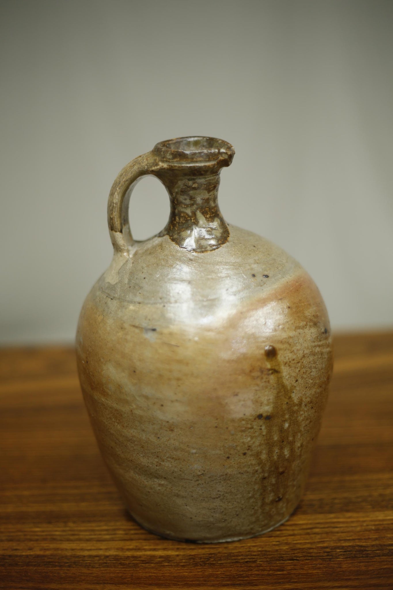Early 20th century Nut oil jug No1
