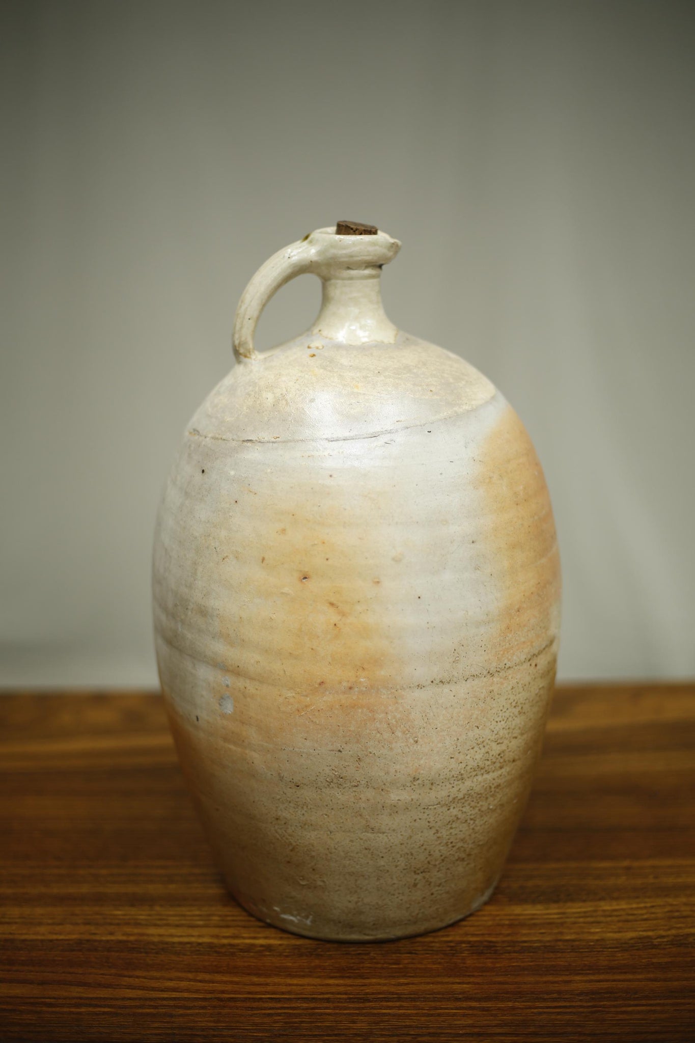 Early 20th century French Nut oil jug No2