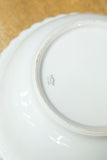 Vintage large white porcelain serving bowl