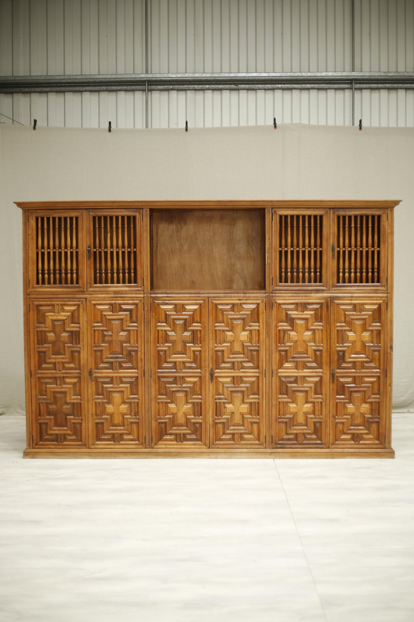 Antique Early 20th century Spanish walnut cupboard