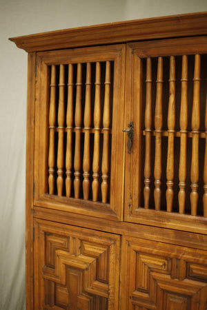 Antique Early 20th century Spanish walnut cupboard