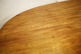 Regency mahogany oval flip top breakfast table - TallBoy Interiors