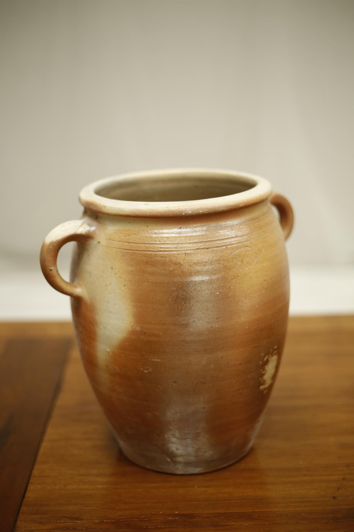 Early 20th century French confit pot - TallBoy Interiors