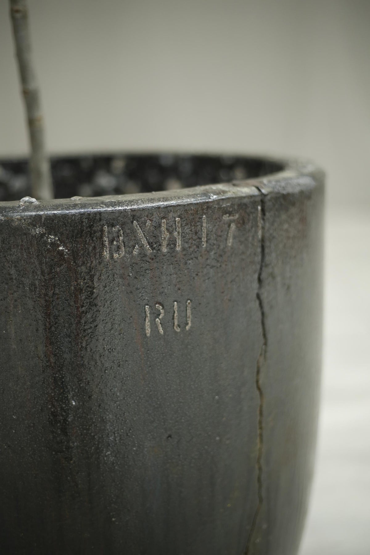 Very Large smelting pot- No4 - TallBoy Interiors